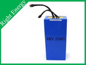 48v 20Ah ลิเธียมแบตเตอรี่กับหดสำหรับสกู๊ตเตอร์ e